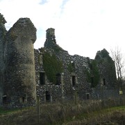 Auchenharvie Castle Zamki Szkocji